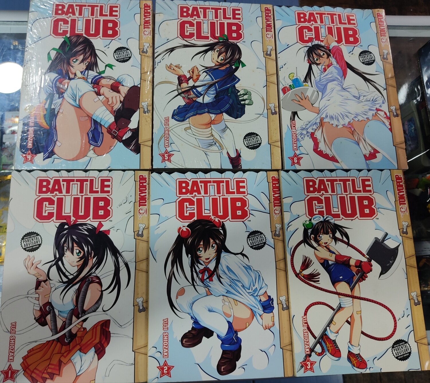 BAF1 Battle Club Manga Volumen 1 Al 6 Ingles