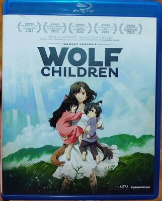 Wolf Children Blu Ray Original Ingles Japones