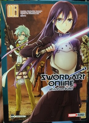 H Sword Art Online Manga Volumen 3 Espanol Phantom Bullet