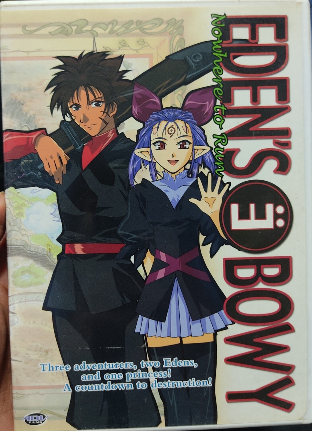 BAF1 Edens Bowy Nowhere to Run DVD Anime