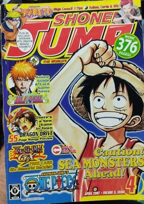 Shonen Jump Numero 52 Manga