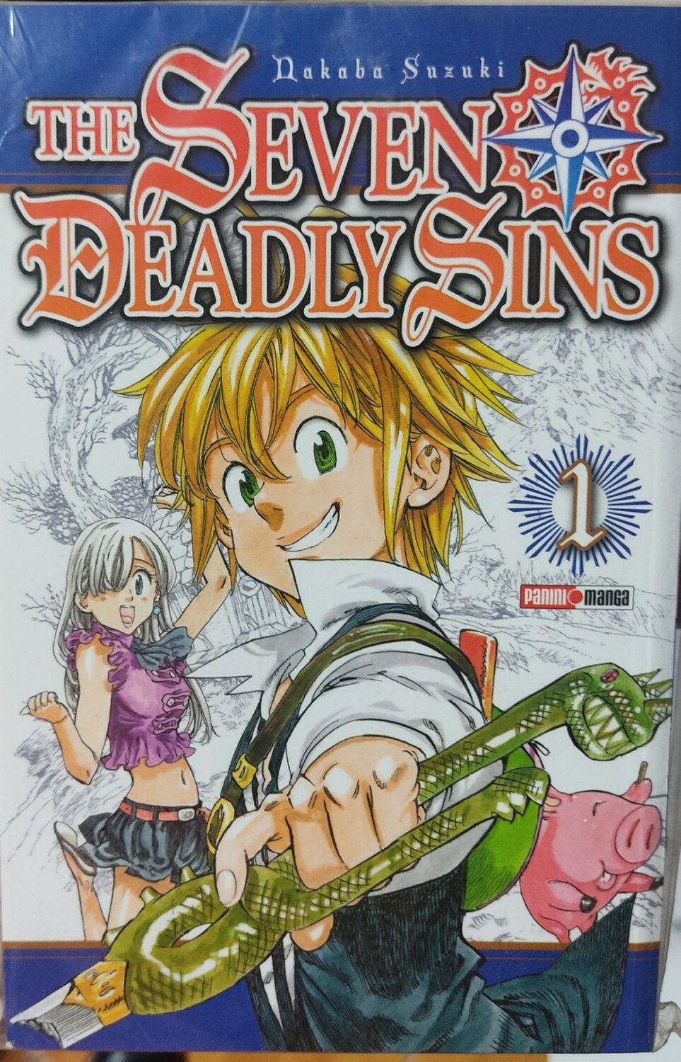 BAF1 The Seven Deadly Sins Manga Volumen 1 Espanol Panini
