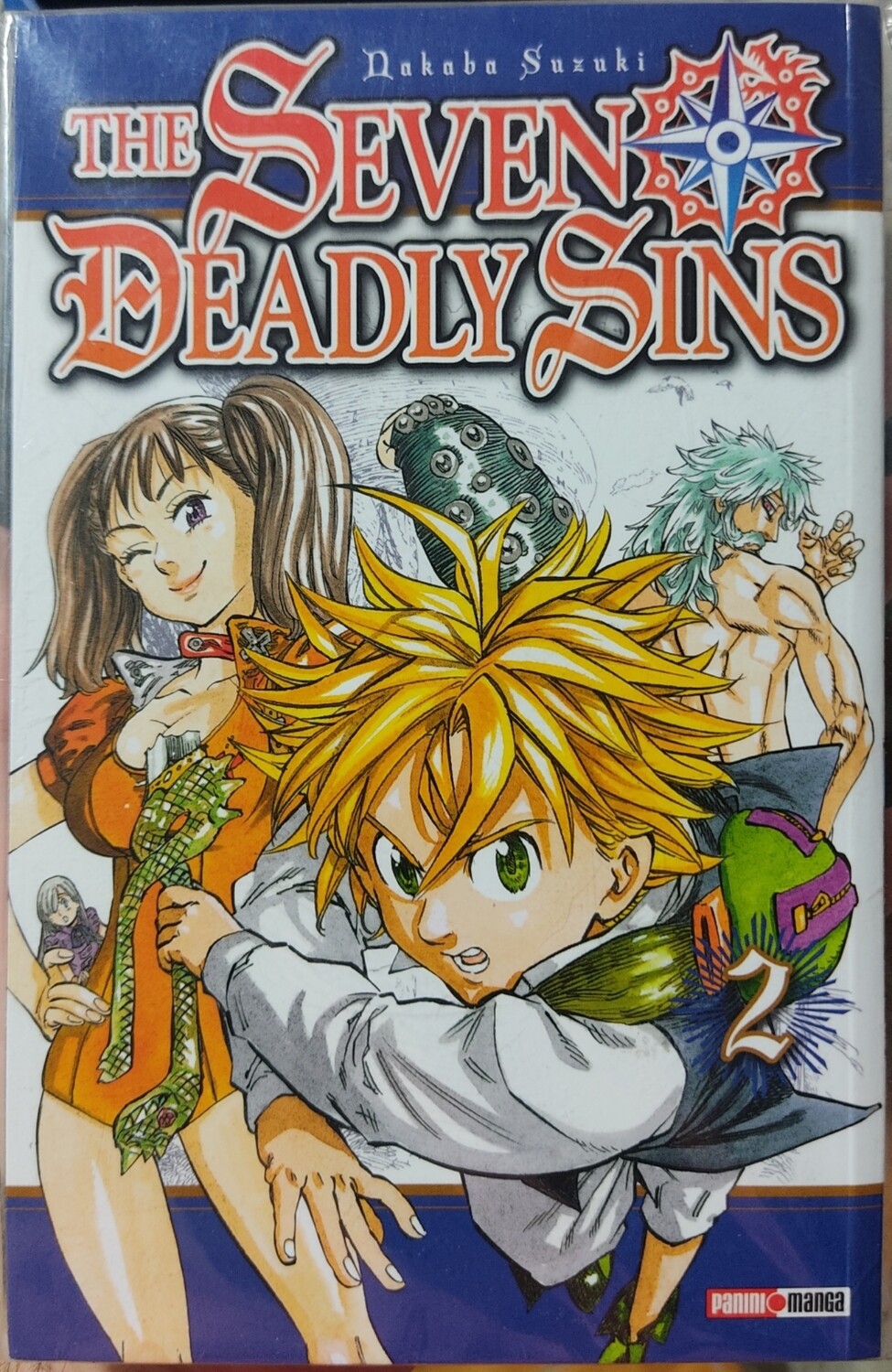 BAF1 The Seven Deadly Sins Manga Volumen 2 Espanol Panini