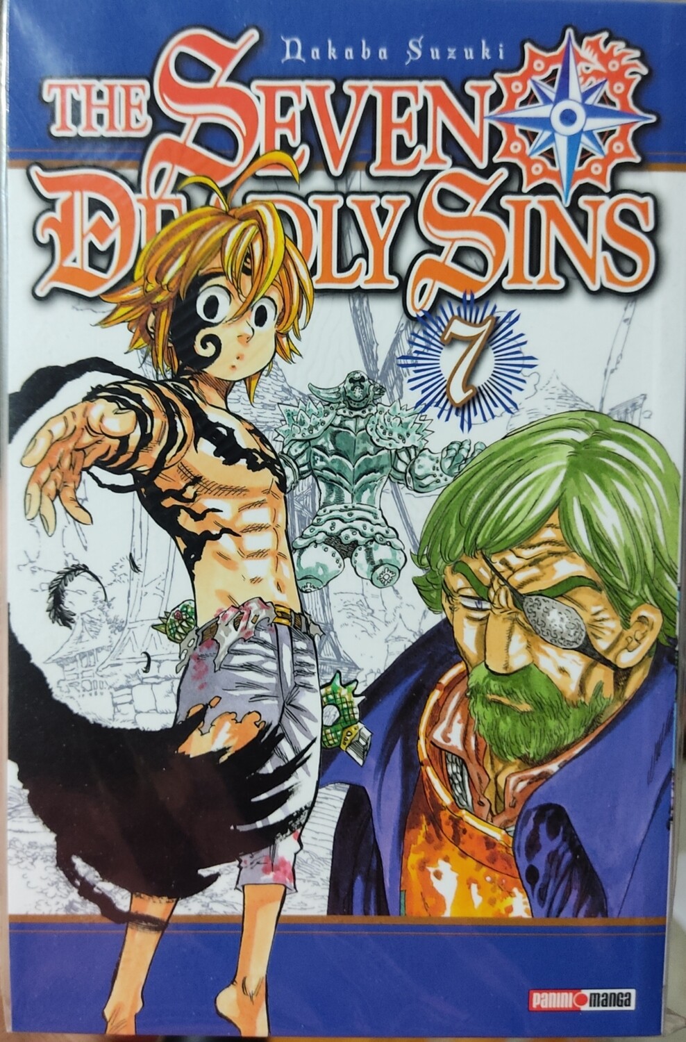 BAF1 The Seven Deadly Sins Manga Volumen 7 Espanol Panini