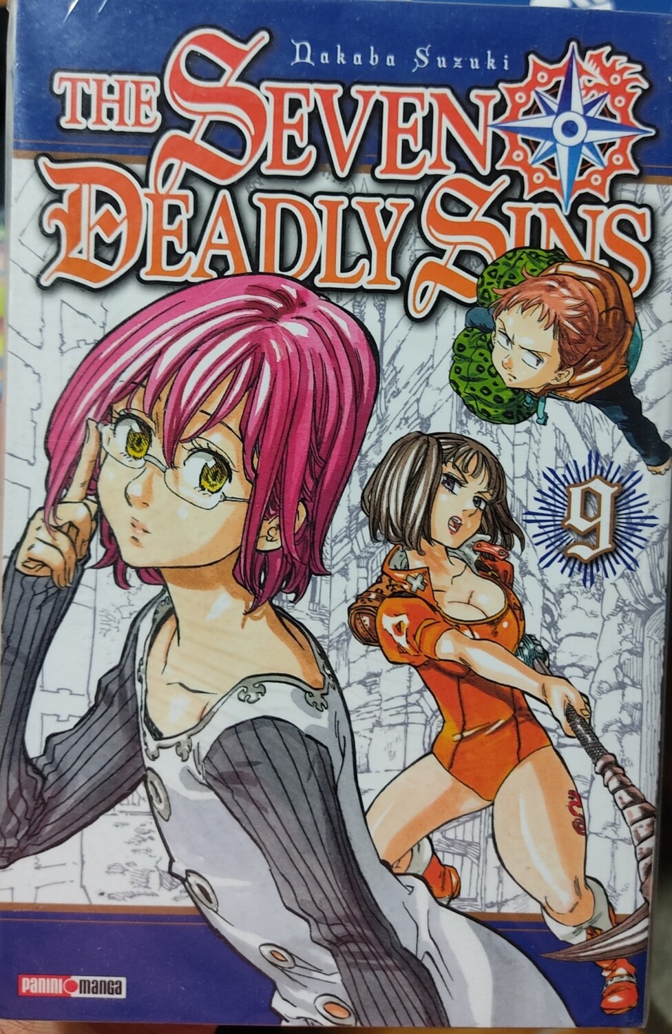 BAF1 The Seven Deadly Sins Manga Volumen 9 Espanol Panini