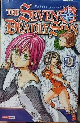 BAF1 The Seven Deadly Sins Manga Volumen 9 Espanol Panini