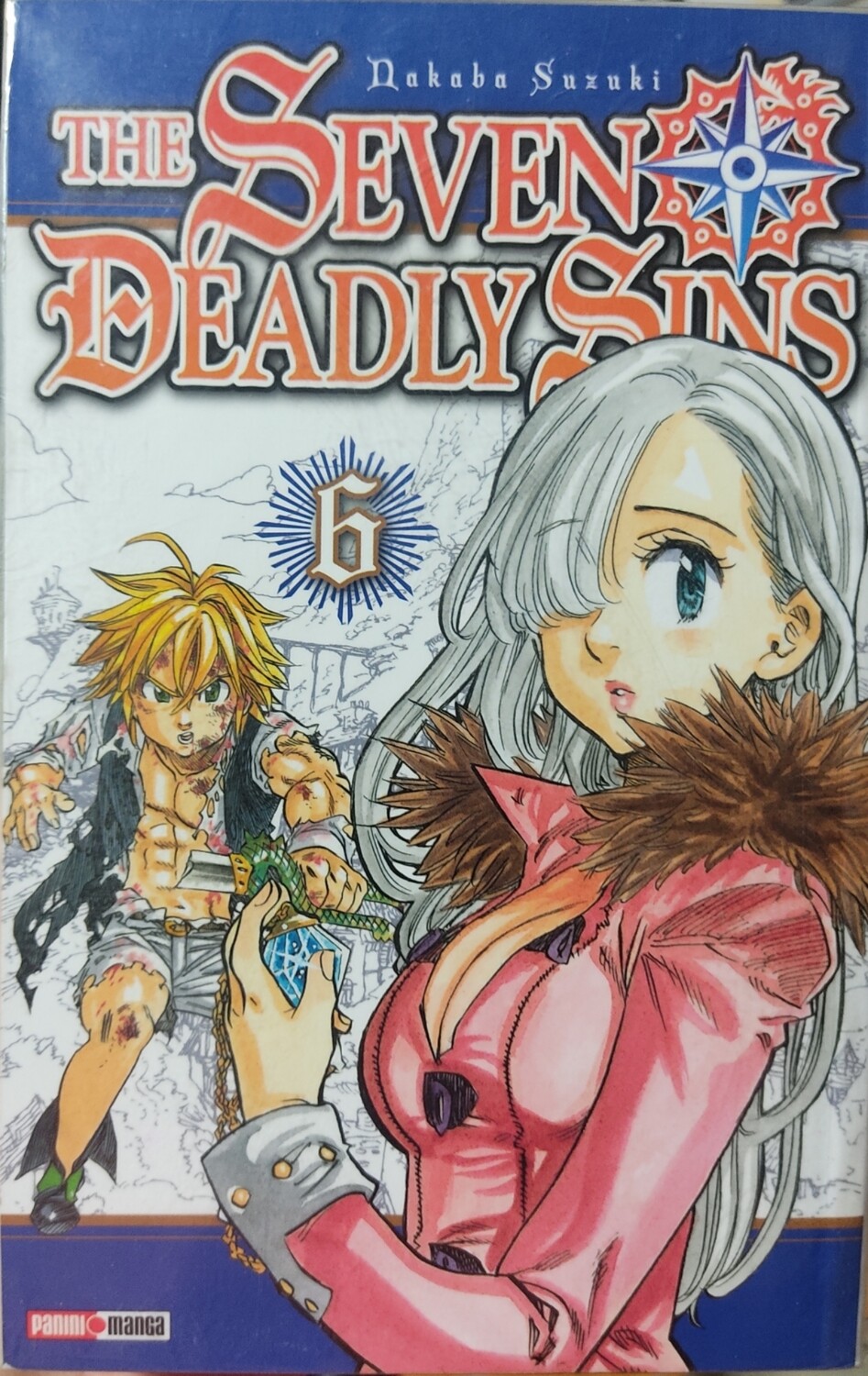 BAF1 The Seven Deadly Sins Manga Volumen 6 Espanol Panini