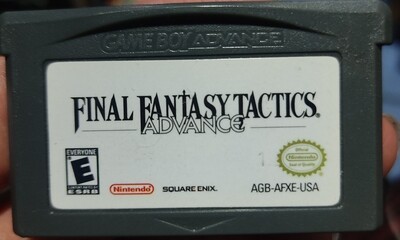 SH Final Fantasy Tactics Advance Cartucho