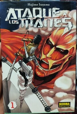 Attack on Titan Manga Volumen 1 Español Norma