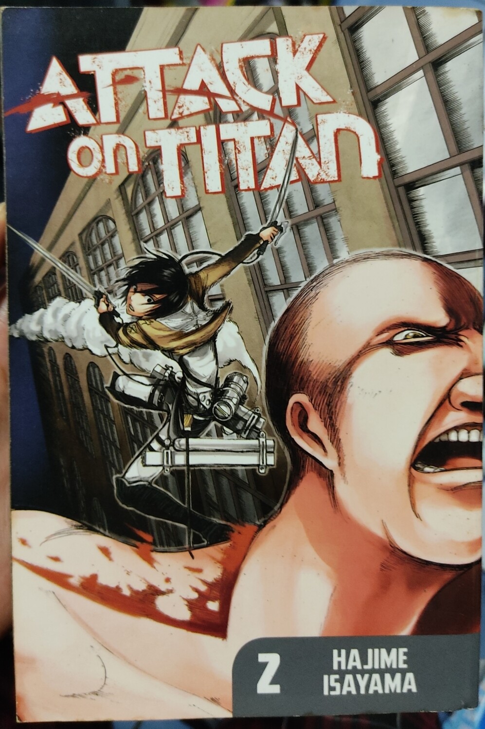 BAF1 Attack on Titan Manga Volumen 2 Ingles Kodansha