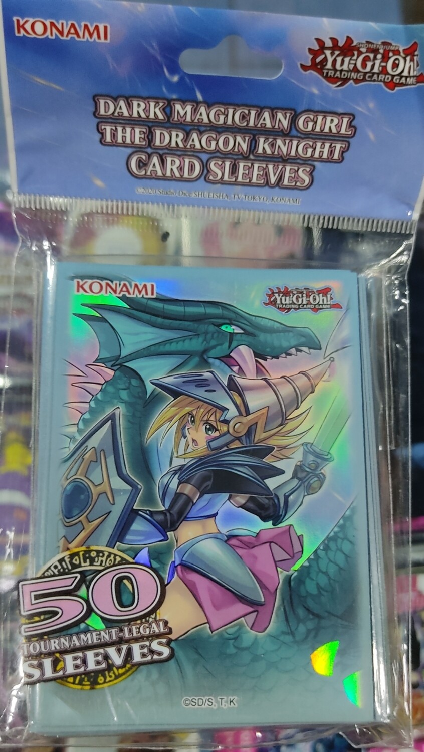 Yu-Gi-Oh! Dark Magician Girl Card Border Sleeves  Imperium Duelist Stone  Material Yu Gi Oh Card Sleeves