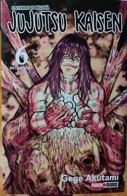 Jujutsu Kaisen Manga Volumen 6 Espanol Panini Gege Akutami