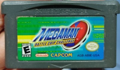 SH MegaMan Battle Chip Challenge Nintendo Game Boy Advance
