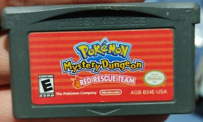SH Pokemon Mystery Dungeon Red Rescue Team Nintendo Game Boy Advance