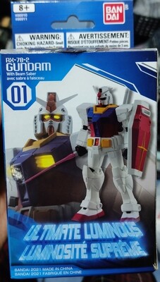 SH Ultimate Luminous Gundam with Beam Saber AX-72 Bandai Nuevo Sellado