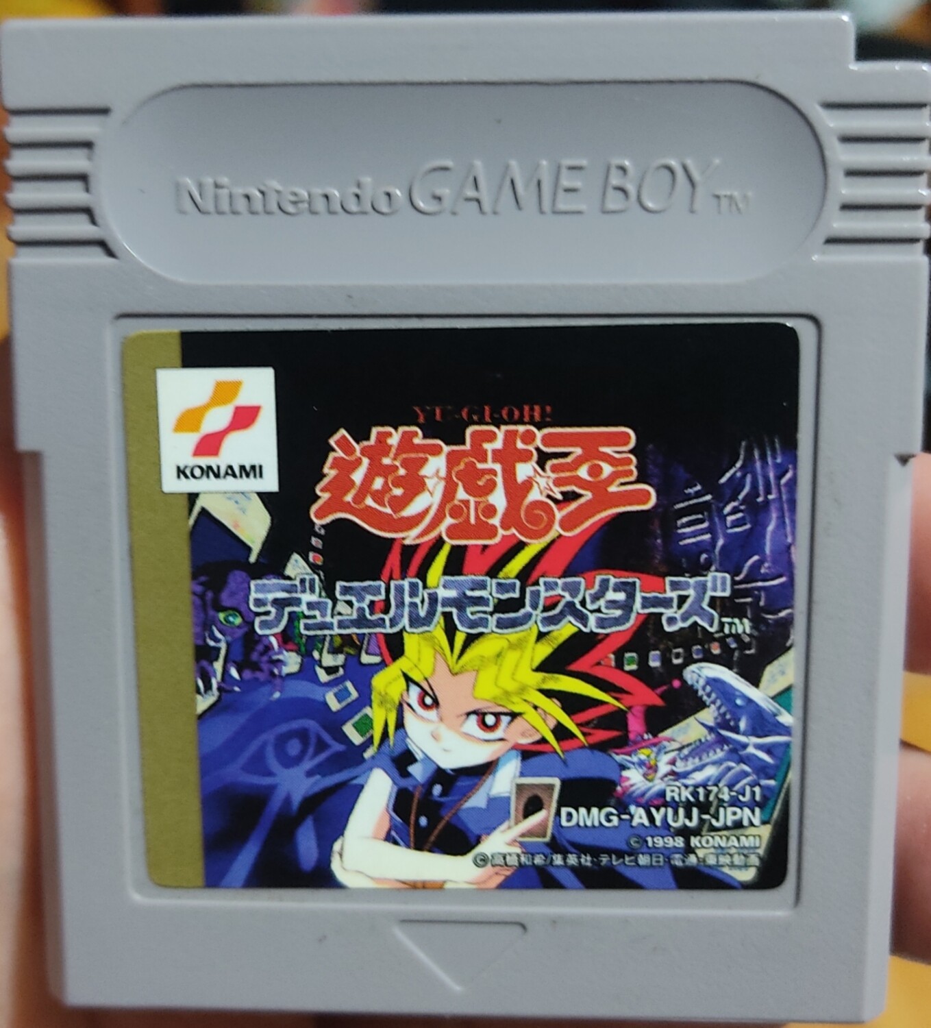 Yugioh Duel Monsters DMG Nintendo Game Boy Japones