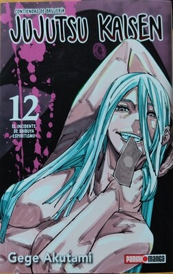 Jujutsu Kaisen Manga Volumen 12 Espanol Panini Gege Akutami
