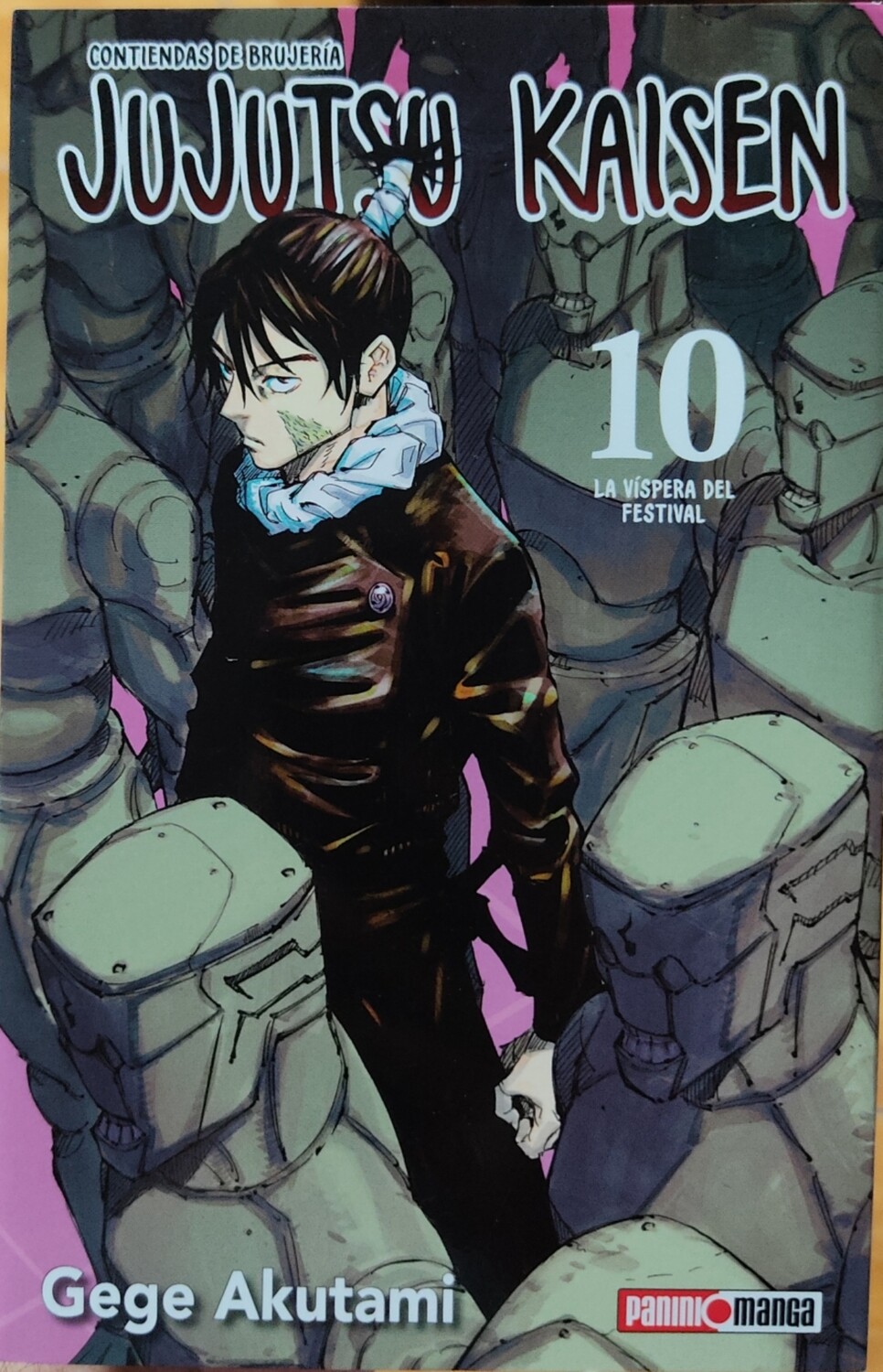 Jujutsu Kaisen Manga Volumen 10 Espanol Panini Gege Akutami