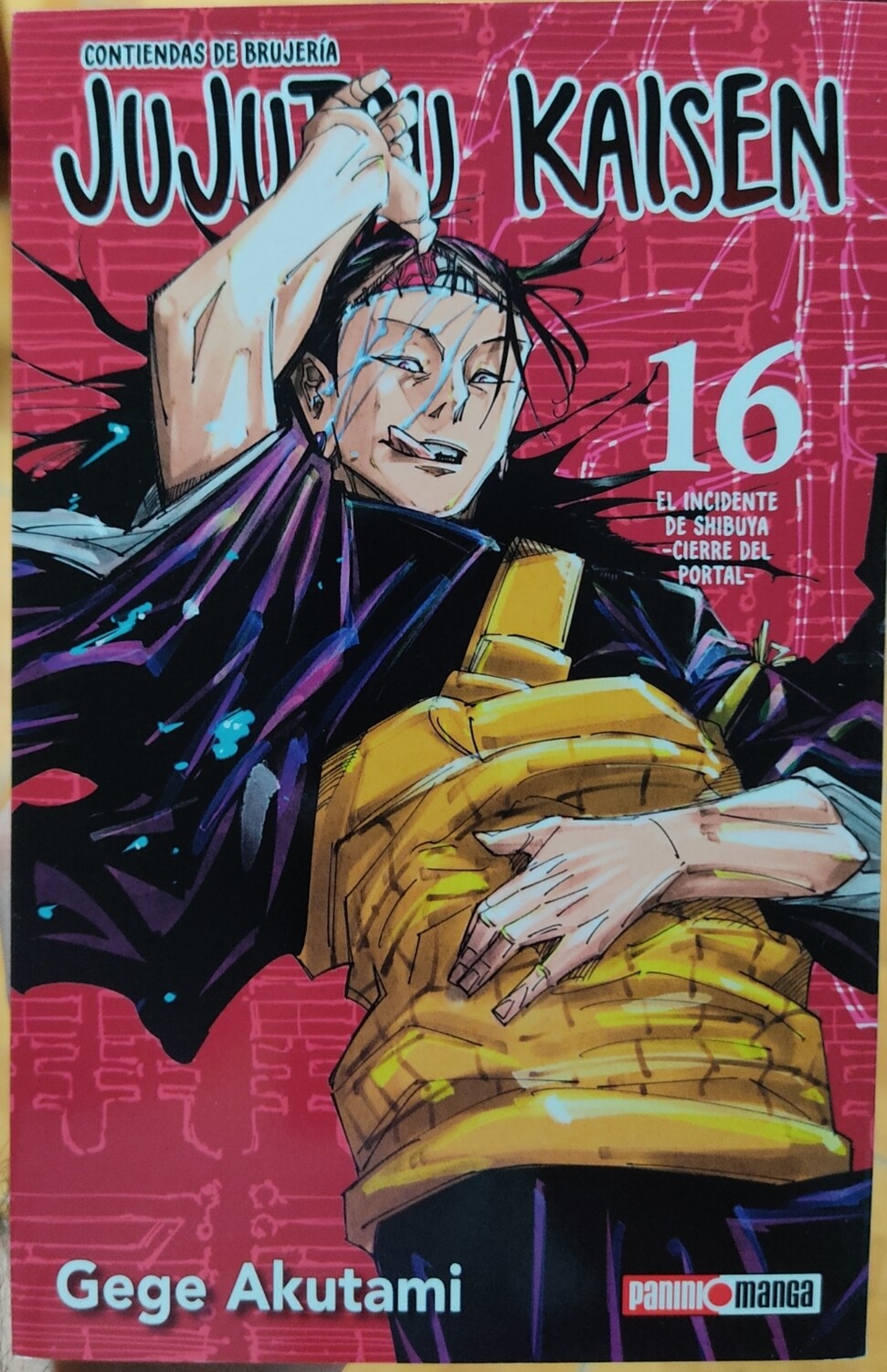 BA4 Jujutsu Kaisen Manga Volumen 16 Espanol Panini Gege Akutami