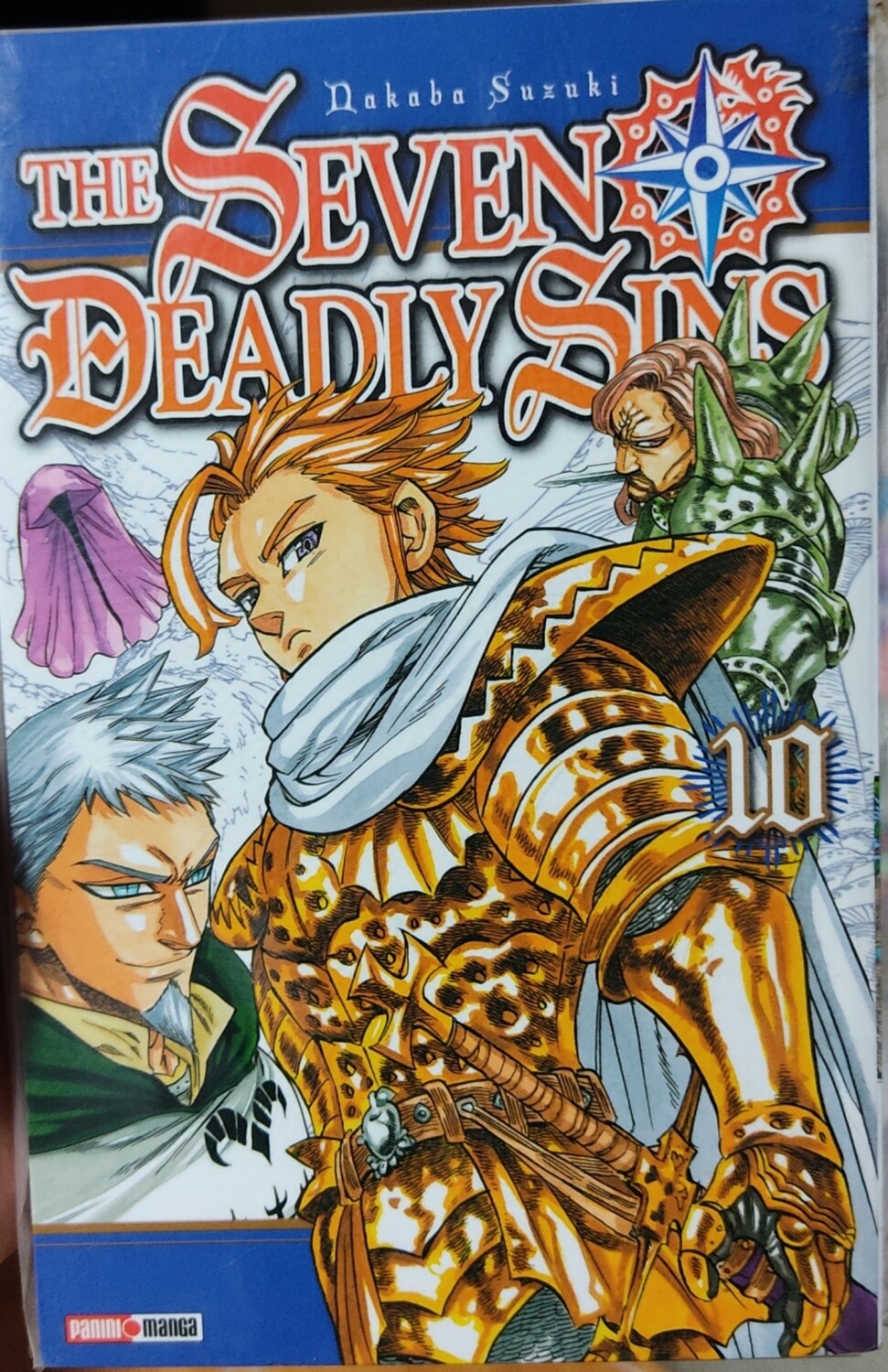 BAF1 Seven Deadly Sins Manga Volumen 10 Espanol Panini