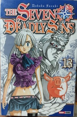 BAF1 The Seven Deadly Sins Manga Volumen 13 Espanol Panini
