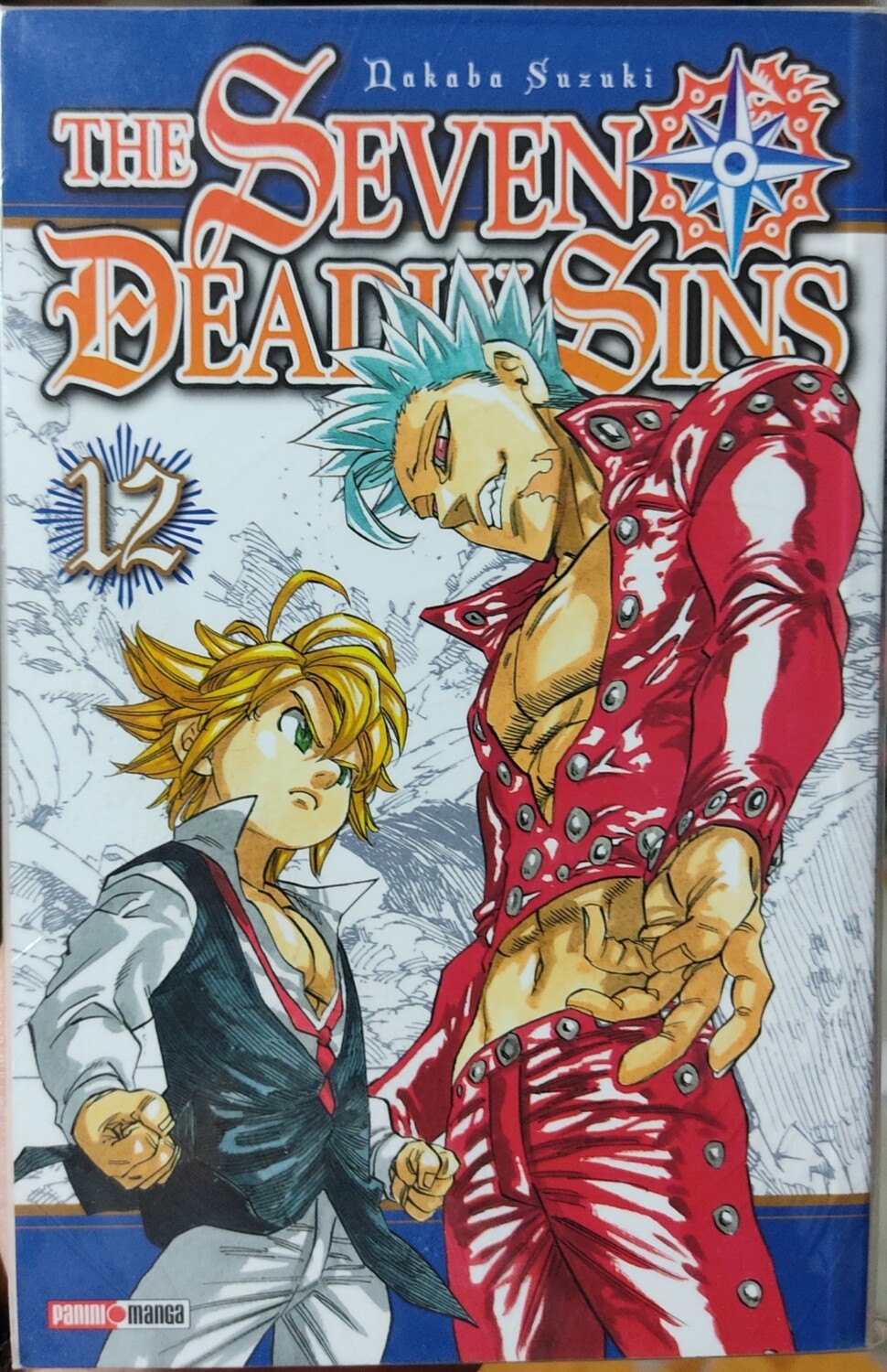 BAF1 The Seven Deadly Sins Manga Volumen 12 Espanol Panini