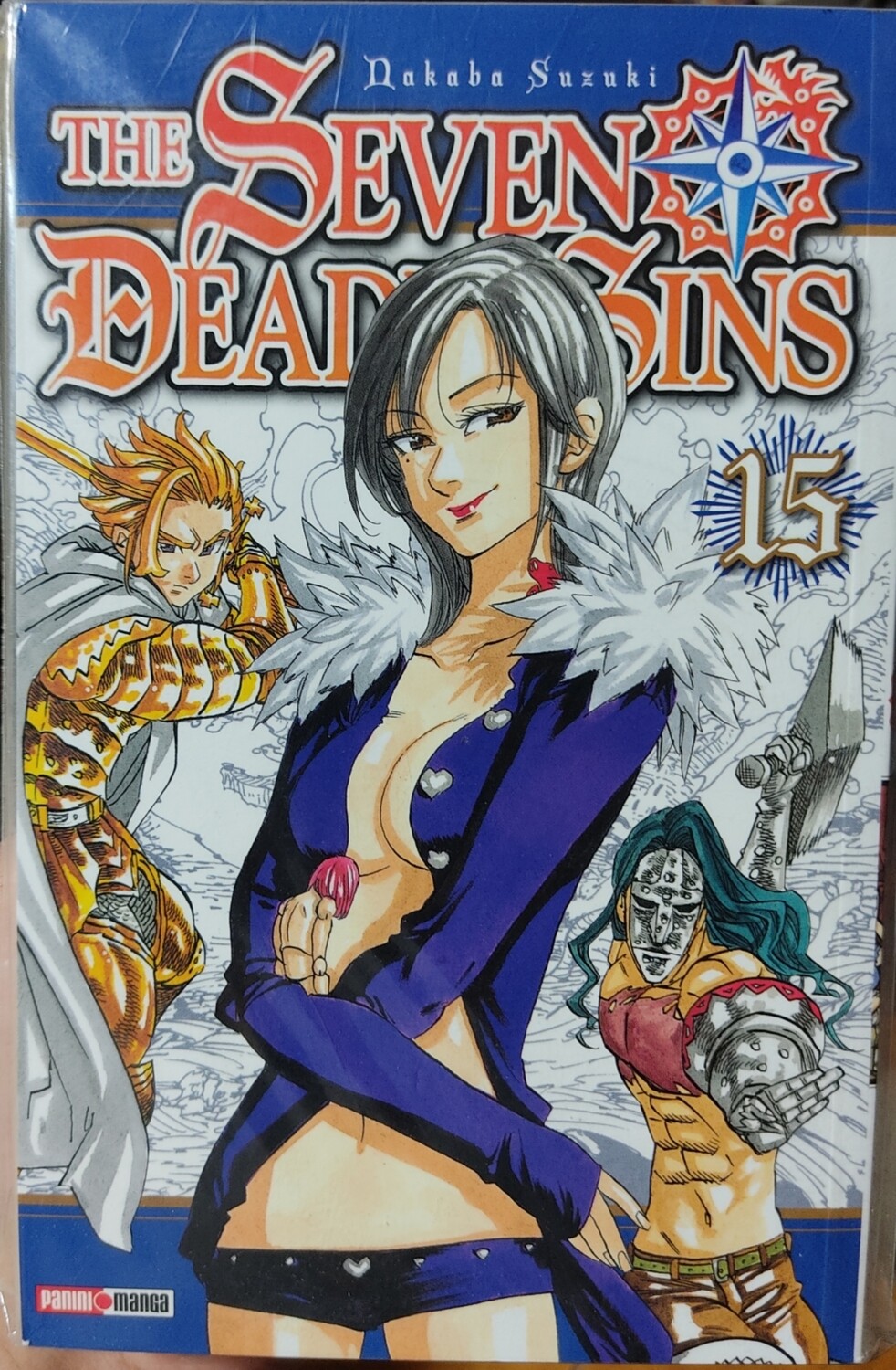 BAF1 The Seven Deadly Sins Manga Volumen 15 Espanol Panini
