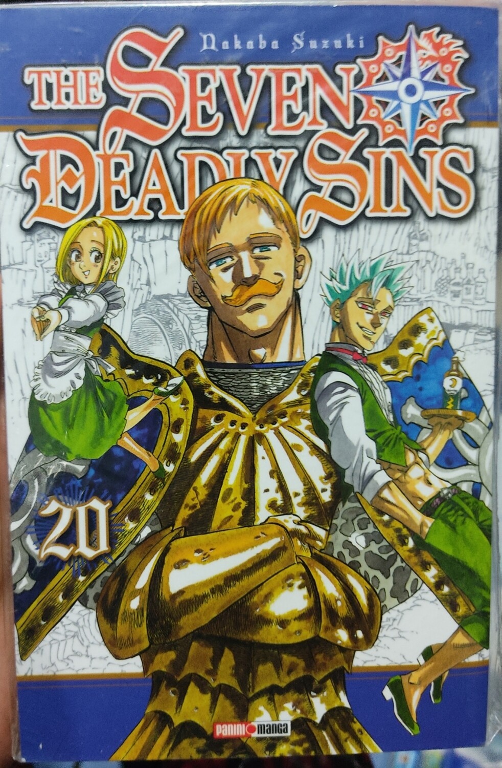 BA3 The Seven Deadly Sins Manga Volumen 20 Espanol Panini