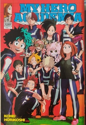 BAF1 My Hero Academia Manga Volumen 4 Ingles Viz Media