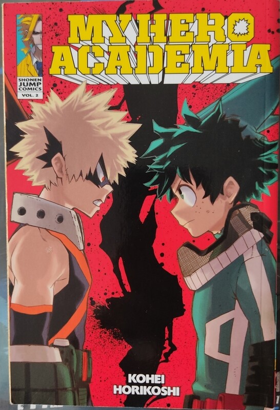 BA9 My Hero Academia Manga Volumen 2 Ingles Viz Media