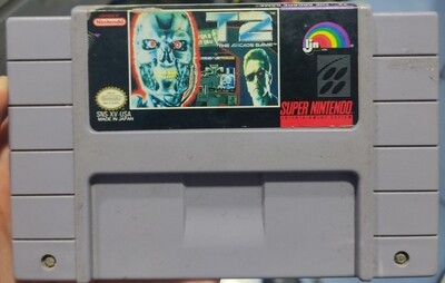 Terminator 2 The Arcade Game Super Nintendo