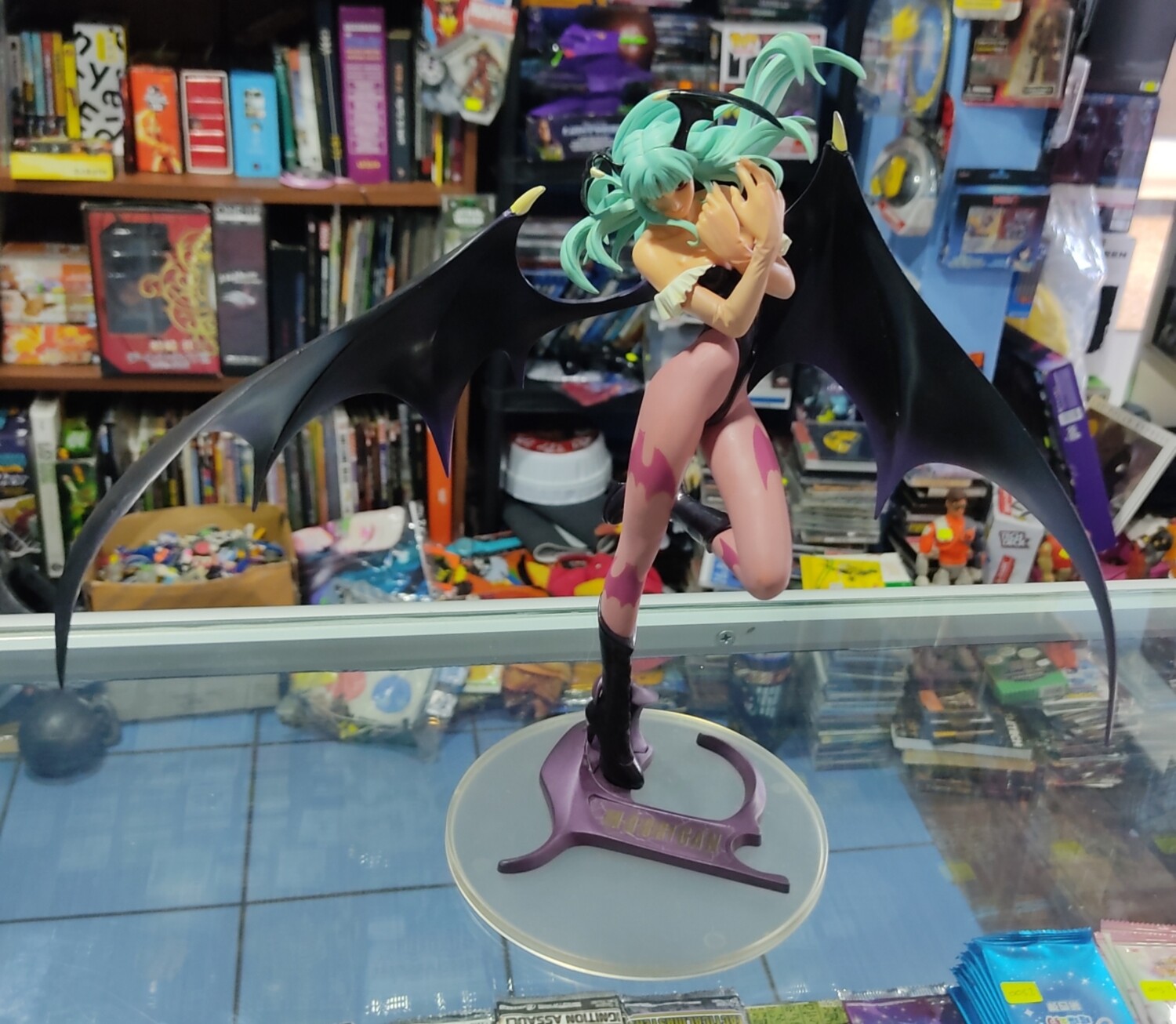 Morrigan Sega Girls Collection Estatua Dark Stalkers