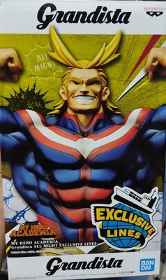 My Hero Academia All Might Exclusive Lines Grandista Bandai Banpresto