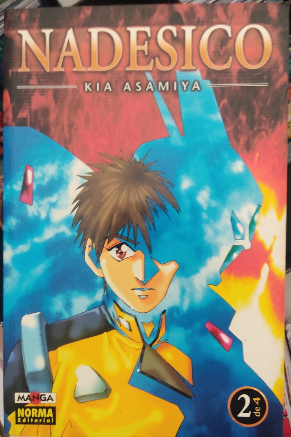 BAC4 Nadesico Manga Volumen 2 Espanol Norma Kia Asamiya