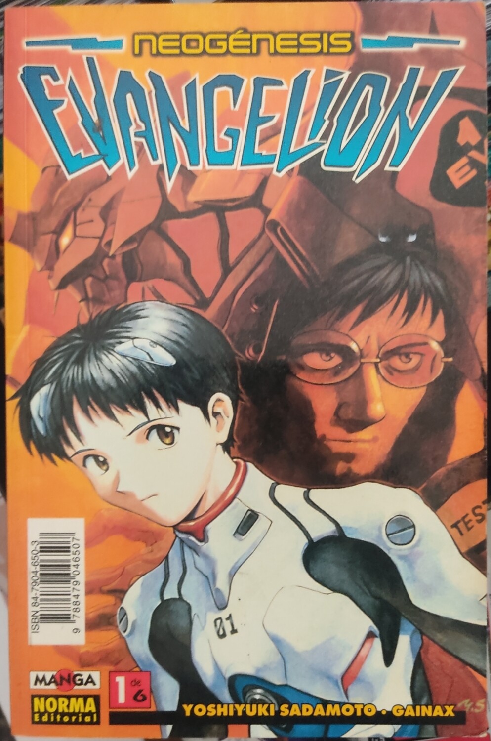 BAC4 Neon Genesis Evangelion Manga Volumen 1 Espanol Norma
