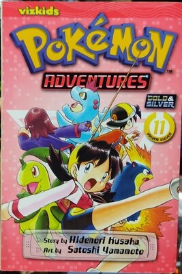 Pokemon Adventures Manga Volumen 11 Ingles Vizkids