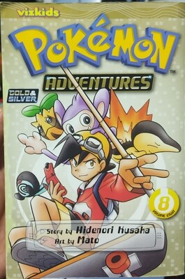 Pokemon Adventures Gold Silver Manga Volumen 8 Ingles Viz Kids