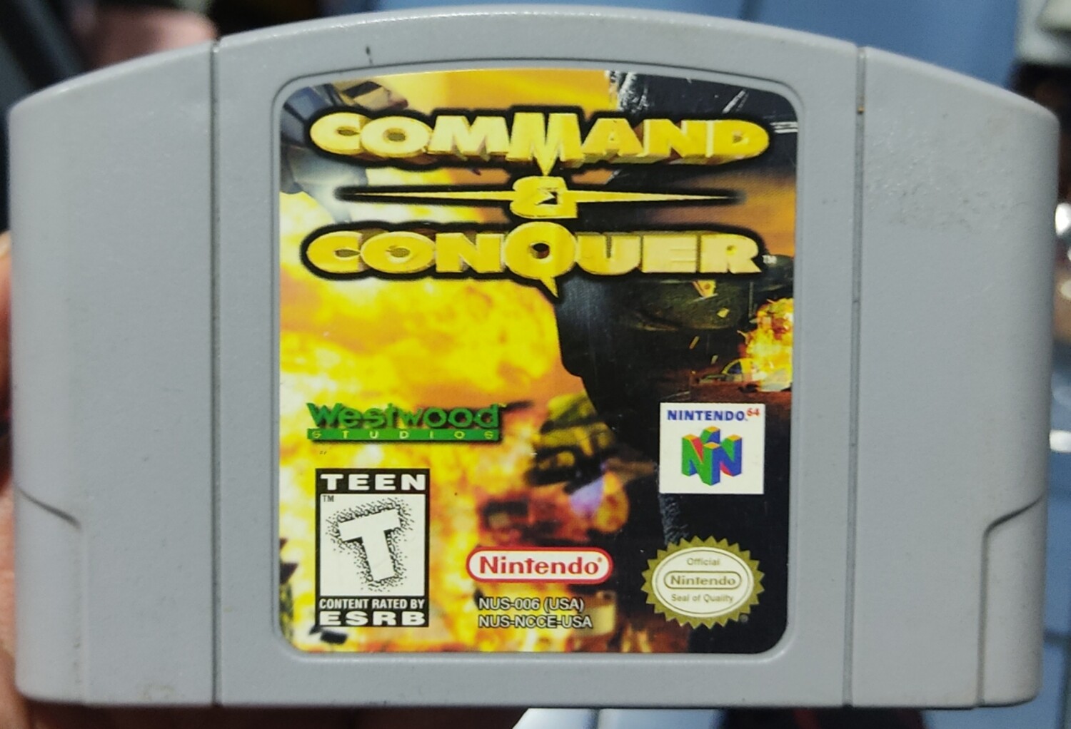 Command &amp; Conquer Nintendo 64 Cartucho