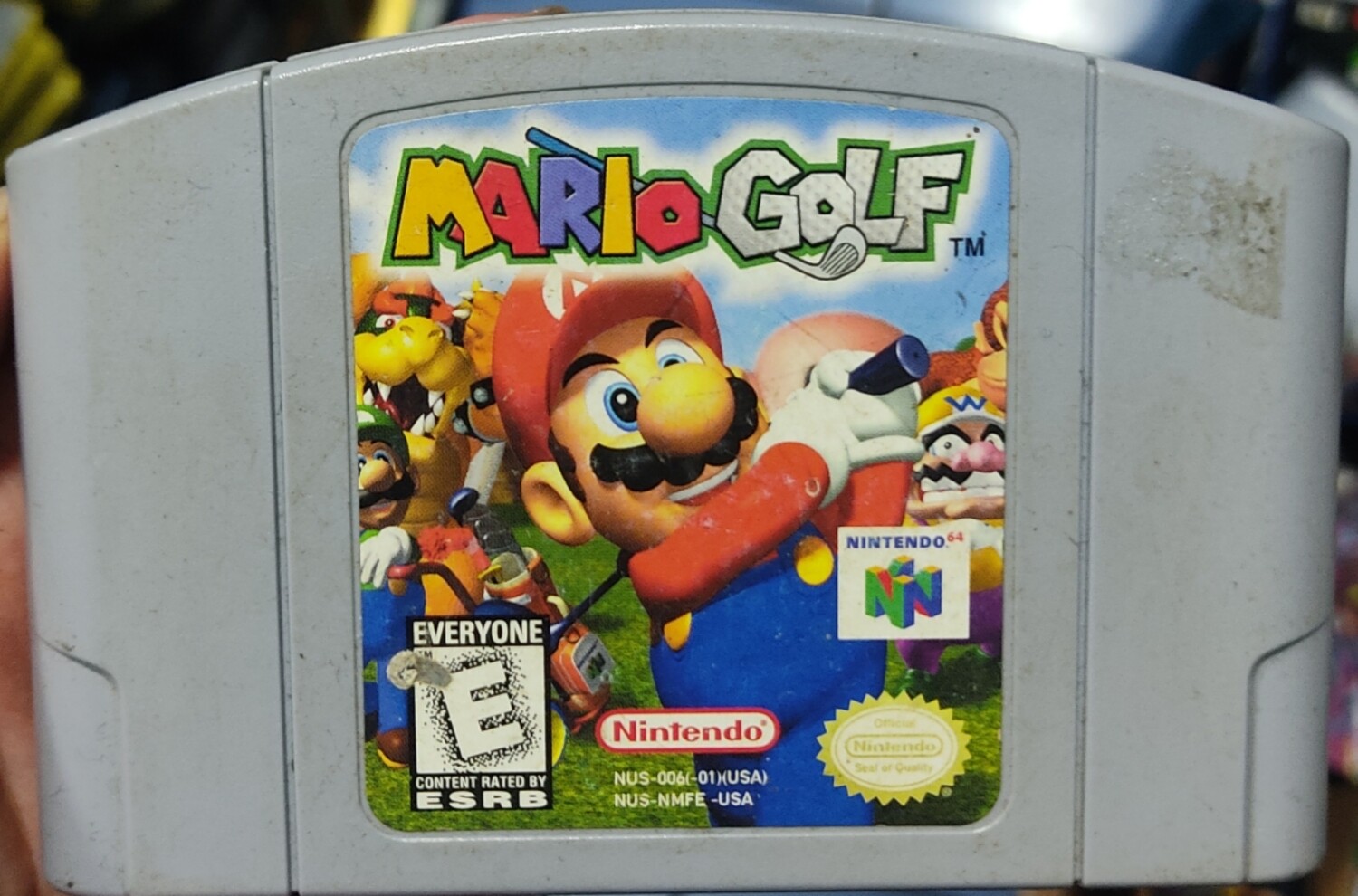 TS Mario Golf Nintendo 64 Cartucho