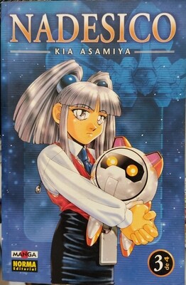 BAC4 Nadesico Manga Volumen 3 Espanol Norma Kia Asamiya