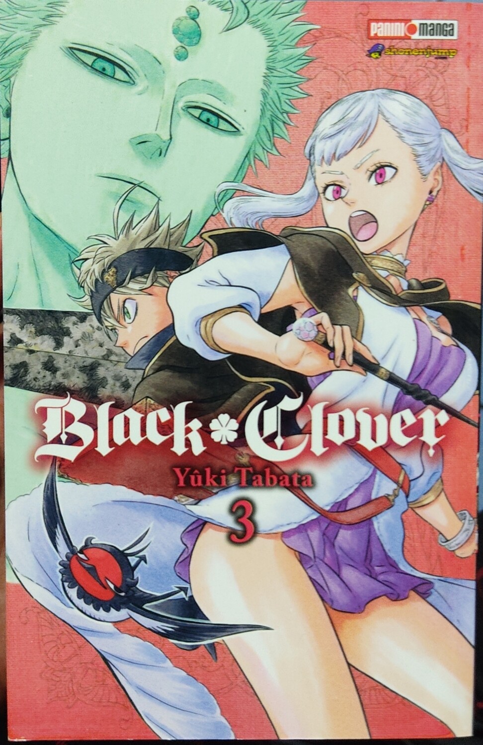 SH12 Black Clover Manga Volumen 3 Espanol Panini