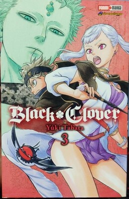 SH12 Black Clover Manga Volumen 3 Espanol Panini