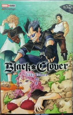 SH12 Black Clover Manga Volumen 7 Espanol Panini Yuki Tabata