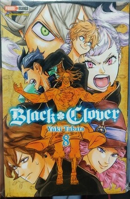 SH12 Black Clover Manga Volumen 8 Espanol Panini Yuki Tabata