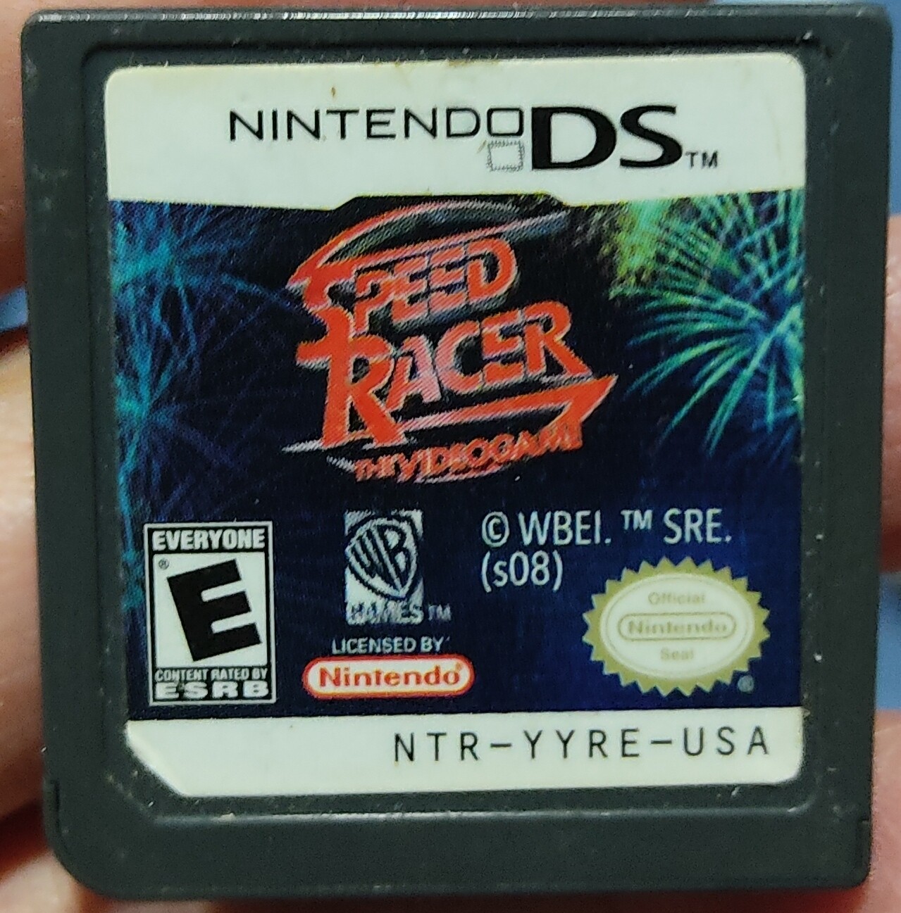 SJ Speed Racer The Videogame Nintendo DS Cartucho