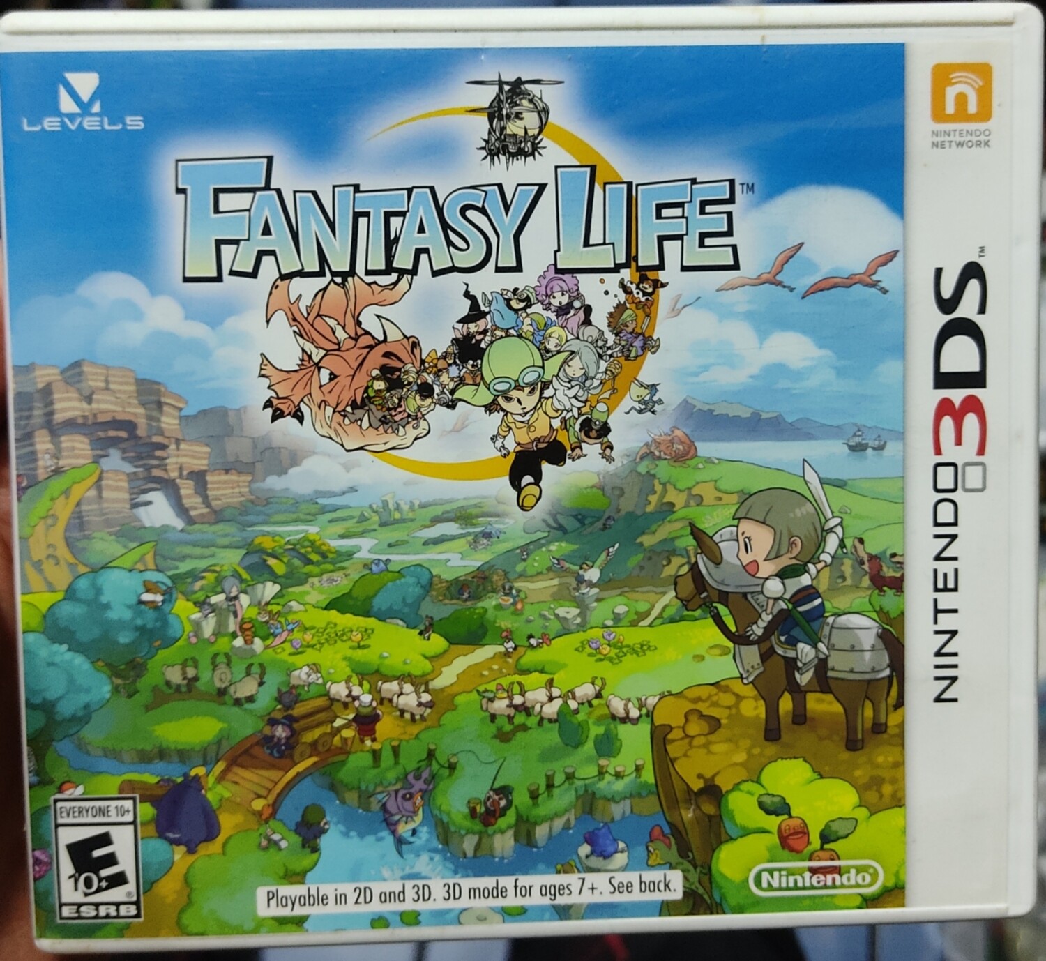 SH Fantasy Life Nintendo 3DS Usado Completo