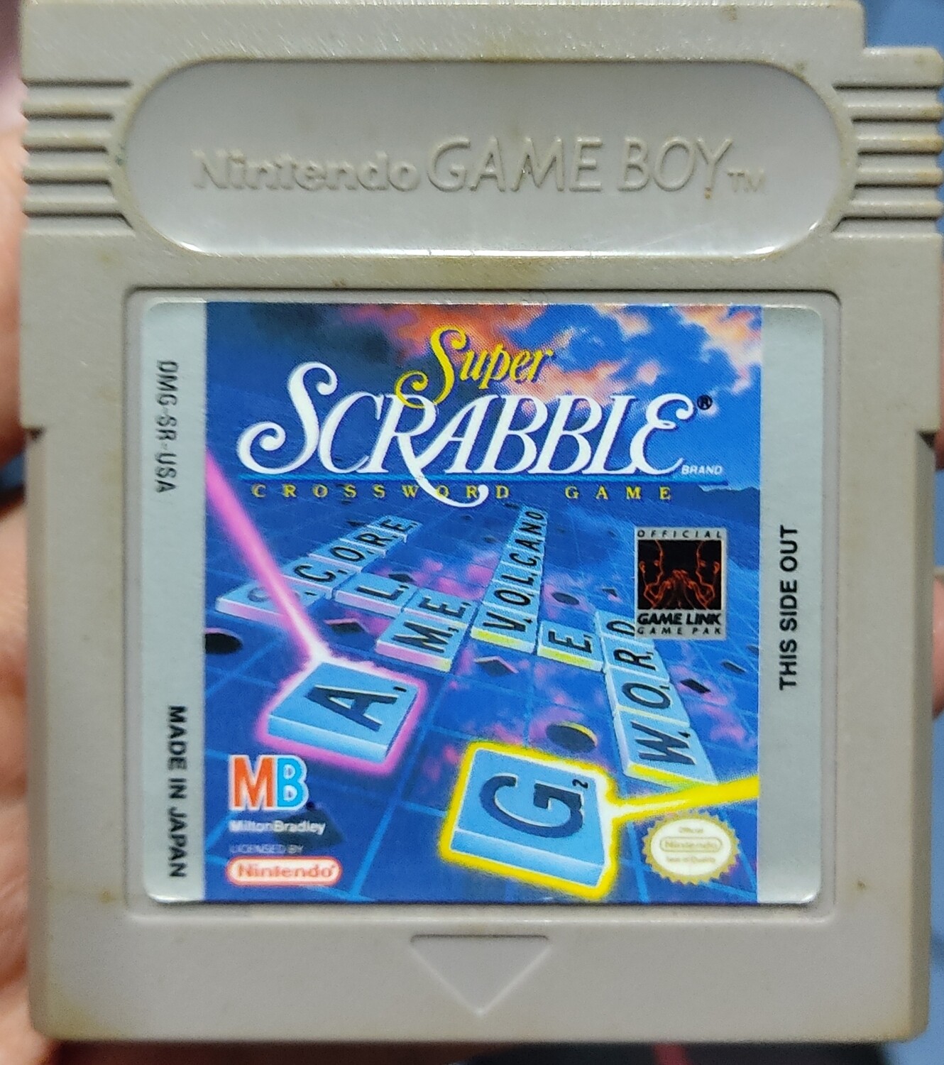 Super Scrabble Nintendo Game Boy Cartucho