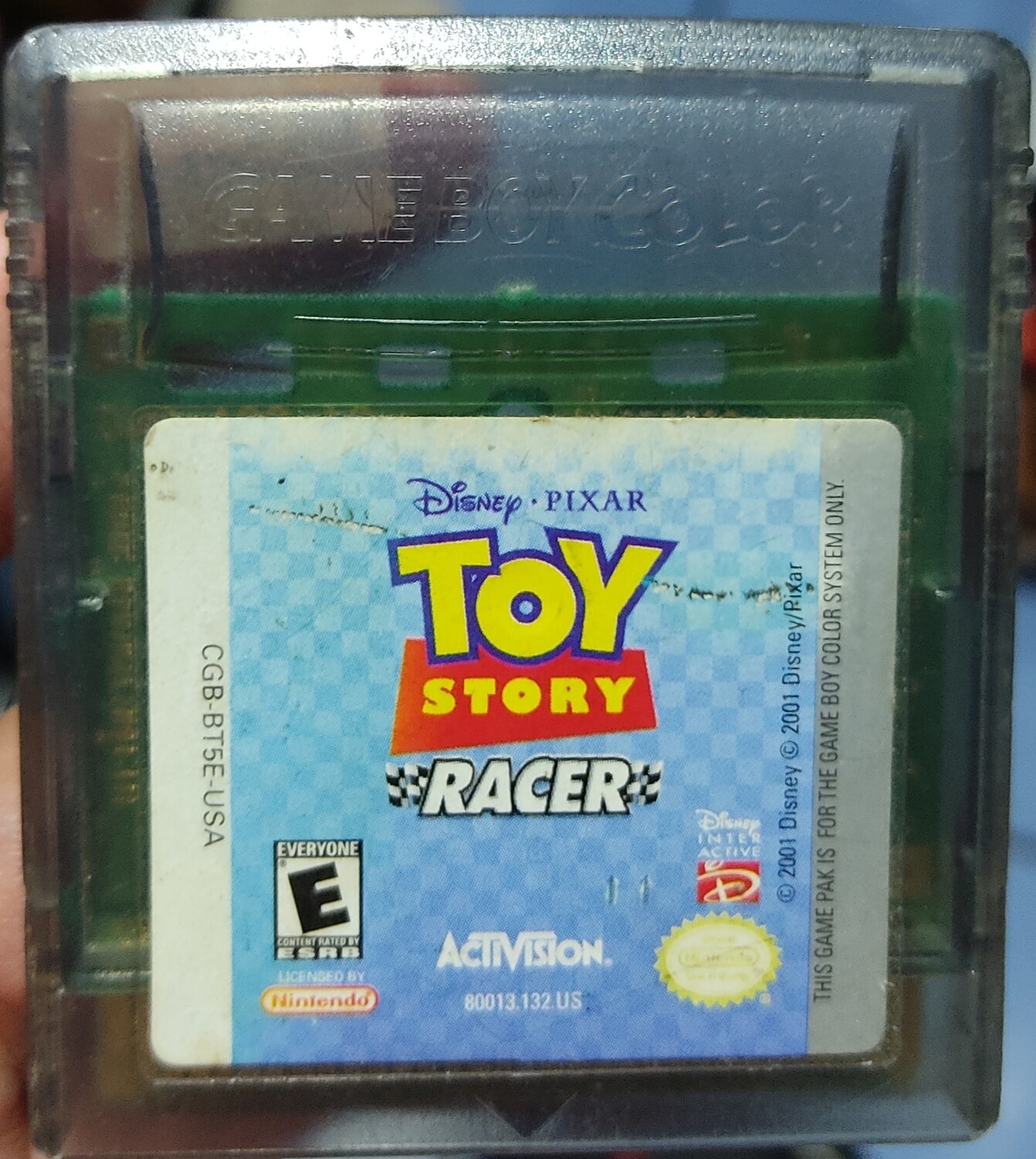 Toy Story Racer Nintendo Game Boy Color Cartucho Activision Disney Pixar