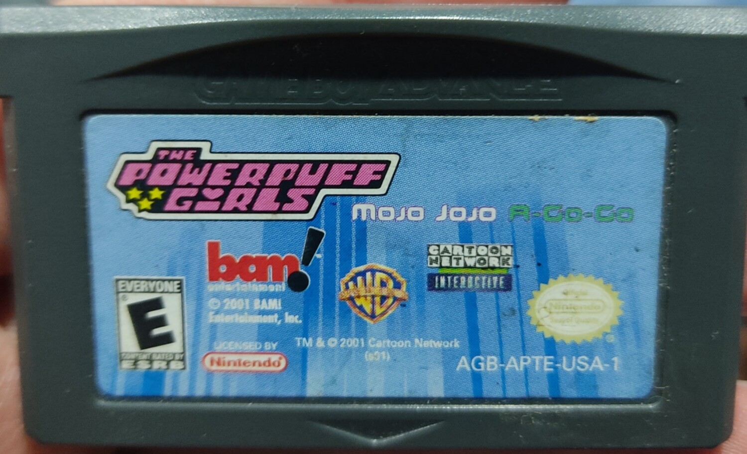 The Powerpuff Girls Mojo JoJo A Go Go Nintendo Game Boy Advance Cartucho