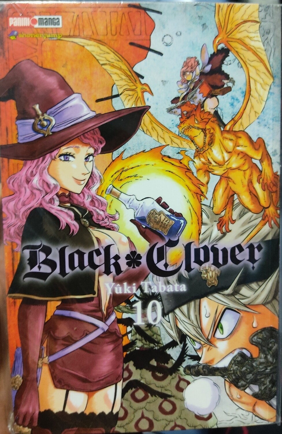 Black Clover Manga Volumen 10 Espanol Panini Yuki Tabata